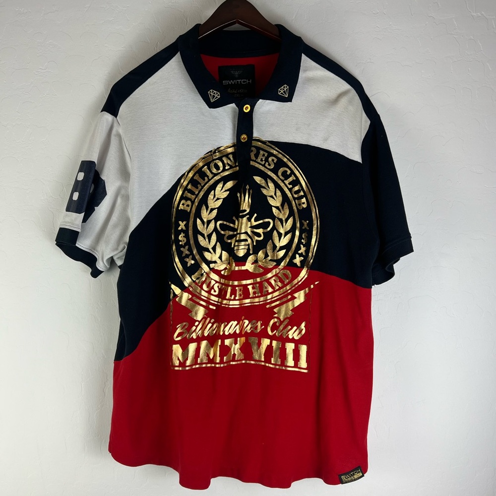 Switch Remarkable Shirt Limited Edition Billionaires Club Mens XL Extra Large